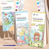 SHINNIY Art Painting Supplie Watercolor Paper Watercolor Papers Painting Supplies Pocket Drawing Book Graffiti Picture Book Doodle Book Gouache Graffiti Picture Book Gouache Picture Book Blank Doodle Book Set Watercolors Coloring Books