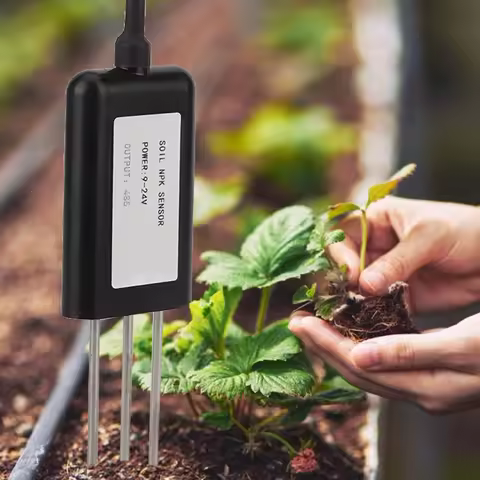 High Precision Soil Nutrient Intelligent Fertilizer Detector Tester Meter NPK Sensor Soil Detector S