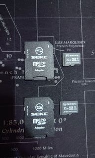 SEKC Micro SD 32G 兩個齊售