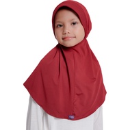 Elzatta Kerudung Jilbab Bergo Instan Anak Polos Sahara Elzatta S Kids