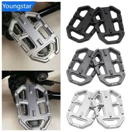【FY】  1Pair Motorcycle Extender Footrest Pedal Rest Foot Peg Pad For BMW R1200GS G310GS S1000XR F850
