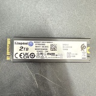 Kingston FURY Renegade PCle 4.0 NVMe M.2 SSD 連散熱片 2TB （SFYRDK/2000G） 100%work 全正常 淨SSD