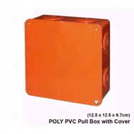 PVC Orange Utility Box/Junction Box With Cover