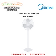 MIDEA MS1608W 16 INCH STAND FAN - 1 YEAR WARRANTY