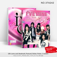 Ready Stock New Style IVE New Album I'VE MINE Merchandise Photo Album An Youzhen Gold Autumn Star Al