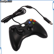 BOU Usb Gamepad Wire Control Controller Compatible For Xbox 360 Xbox 360 Slim Windows 7/8/10 Microsoft PC Game