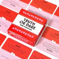 情侶真心話大冒險桌遊｜Truth or Dare for Couples 英文便攜卡牌 Truth or Dare for Couples - Portable English Card Game