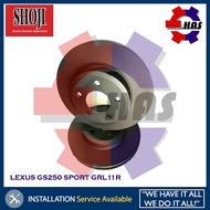 SHOJI JAPAN BRAKE DISC ROTOR LEXUS GS250 SPORT GRL11R