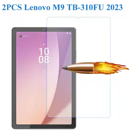 2PCS 9H Tempered Glass Screen Protector For Lenovo Tab M9 9.0 inch TB-310FU TB-310 Protective Film S