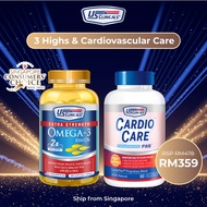 [BEST BUY US CLINICALS] 1b Cardiocare 60s + 1b Extra Strength Fish Oil 200s *Cardiovascular Care Cho