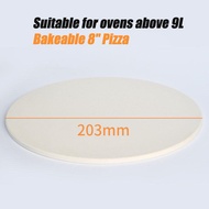 Electric oven universal round pizza plate pizza stone frying pan 8 9 10 inch pizza pan baking BBQ pi