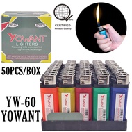 50pcs, Cricket Disposable Windproof Lighter - 50pcs/Box