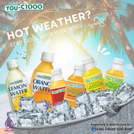 YOU C 1000 Vitamin Drinks  Orange Lemon Apple Mango 140ml