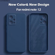 Redmi Note 12 Note12 Pro 4G 5G Case Liquid Silicone Phone Cases for Xiaomi Redmi Note 12 Note12 Pro Plus Soft Back Cover Case