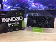 การ์ดจอ VGA inno gtx1060 6gb 2พัดลม มือสอง