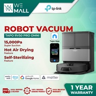 TP-Link Tapo RV50 Pro Omni Robot Vacuum & Mop + Advanced Self-Cleaning Docking Station