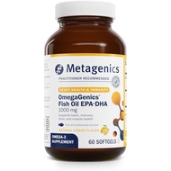 Metagenics OmegaGenics Fish Oil EPA-DHA 1000 mg - High Potency - Omega-3 Fish Oil Supplement - for H