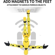 (Assembly Completed) T13 Action Figure Set, Titan 13 Robot Action Figure,Lucky 13 Action Figure,Nova