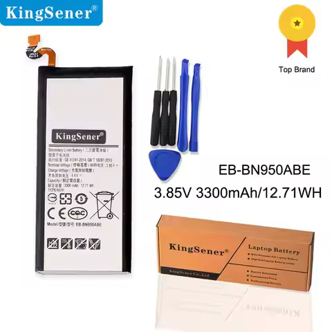 KingSener EB-BN950ABE Battery For Samsung GALAXY Note 8 N9500 N950D N9508 N950F N950FD N950J N950N N