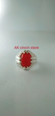 Cincin  Batu  Marjan  Asli