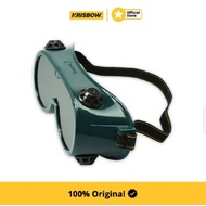 Krisbow Welding Goggles Welding Safety Glasses Original | Anti-Glare UV IR Shockproof Safety Welding