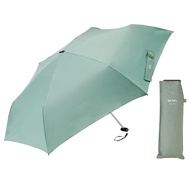 Waterfront Poke Flat 2.0 Folding Umbrella 55cm Olive Lightweight 145g Super Hydrophobic UV Cut Japan