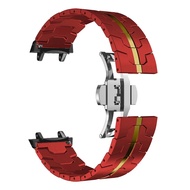 สายสแตนเลสสําหรับ Amazfit T-Rex 3 สายนาฬิกาสร้อยข้อมือโลหะสําหรับ Huami Amazfit Trex3 วงดนตรีธุรกิจส