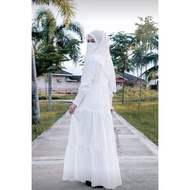 [DRESS READY STOK] DRESS PUTIH , DRESS LABUH , BAJU NIKAH