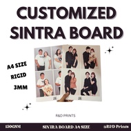 Customized A4 Sintra Board Decor Photo Frames | R&D Prints