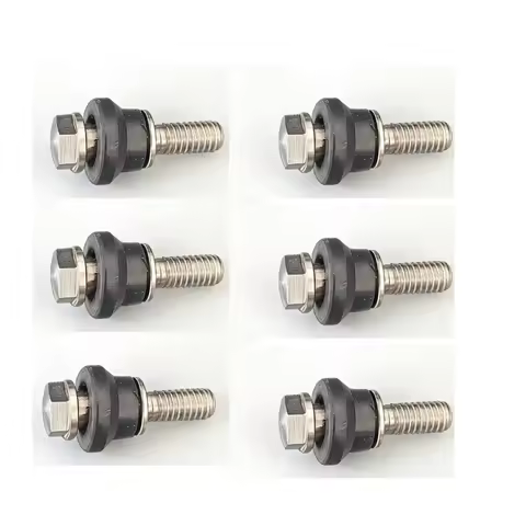 6 pcs engine guard cover screws clutch cover screws, applicable to Nmax155 Nvx155 Aero155 Gdp155 Lex