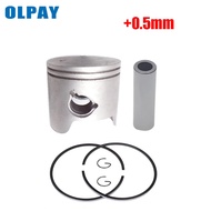 6K5-11636-03 6K5-11636-03-00 Piston (+0.50) 6K5-11601-22-00 piston ring (+0.5mm) for Yamaha 60HP 6K5
