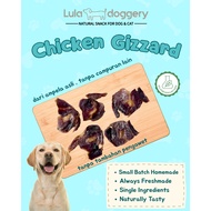 Chicken Gizzard Snack Dog Cat Ampela Ayam Dehydrate Lula Doggerynatural