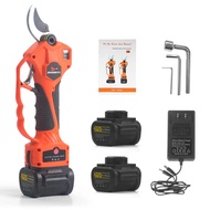 1.2 Inch Battery Powered Electric Pruning Shears , Cordless Tree Pruner Scissors Heavy Duty Two 2.6 