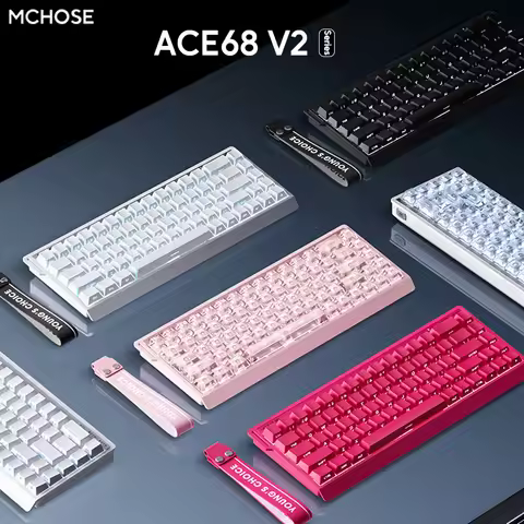 ACE60 Pro ACE68V2 ACE68 V2 Ultra Wired Gaming Magnetic Mechanical Keyboard 68% Layout RT0.001mm 8K 0