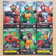 SHODO-X Kamen Rider 9 [6/SET] Amazon Jungler Amazons Alpha Omega