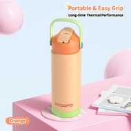 MODOFO Tumbler 18oz Thermos Bottle Thermos Cup with Straw Botol Air Tahan Sejuk Portable Aquaflask T