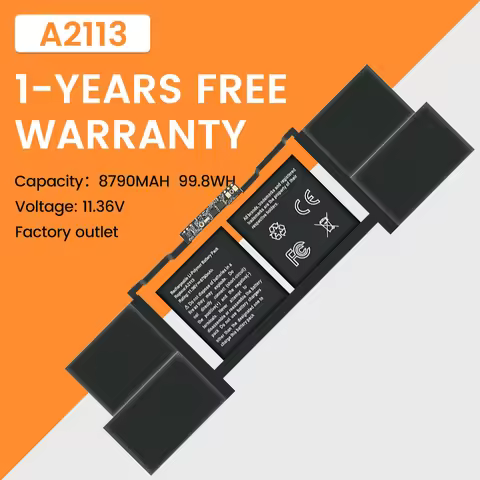 A2113 laptop Battery For Apple Macbook Pro A2141 16'' Inch 2019 MVVJ2 MVVL2 MVVM2 610-00533