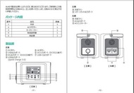 1B11z0Z 626WH 便攜式電源 (18V / 34.8A) PS-MC06 最大 500W 1000W 太陽能電池板可充電 日語使用說明書 全新