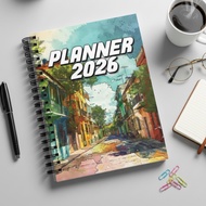 Planner 2026, Kalendar Kuda Didalam - Berwarna [Ready Stock)