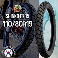 Korea Shinko Tires E705 ,110/80R19, 110/80-19, 110-80*19, 110-80-19, 110/80 19, Pirelli, Corsa, Mich