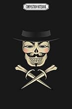 Composition Notebook: Skull & Fawkes Bones Reed Rugged Classic Vape Coils Freaks and Poster Computer