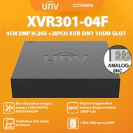 Unv XVR301-04F 4CH 2MP H.265 +2IPCH