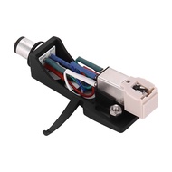 [Limyth]Cartridge Stylus with Turntable Headshell 4 Pin Contacts for Phonograph Turntable Gramophone