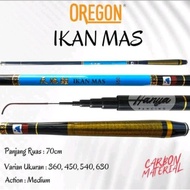 OREGON CARP TEGEK ROD 360 450 540 CARBON - 360 cm