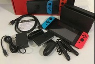 二手 switch，已過保養，沒有盒，少花