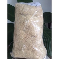 500g shredded bamboo nest lining for songbirds, finch, manh manh, 7 colors
