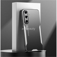 เคส2024สำหรับ Samsung Galaxy A55 A35 A16 LTE 5G เคส A15 A25โลหะอลูมิเนียมสุดหรูเคสกันกระแทกสำหรับ Sa