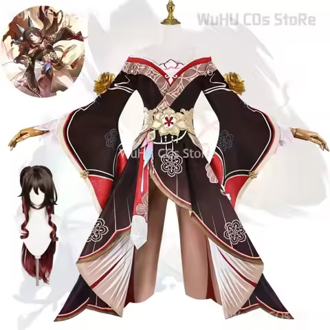 Game Honkai Star Rail Fugue Cosplay Costume Wig Dress Tingyun Sky-Faring Commission Xianzhou Luofu H