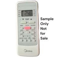Midea Aircon Remote (Replacement Only)