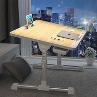 櫻桃傢俱 - 床上折疊電腦枱可升降辦公枱學生宿舍簡約簡易臥室學習書枱60CM